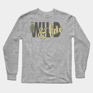 Wild & Free Long Sleeve T-Shirt